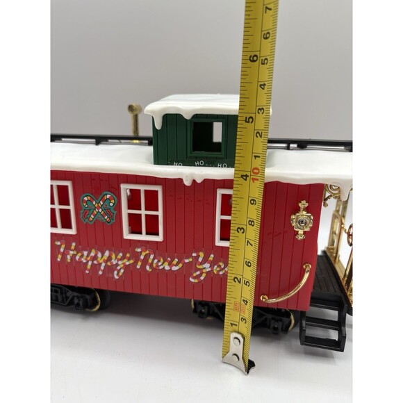 New Bright Santa's Christmas Express Train Box Car G Scale - Replacement 1990 - Picture 8 of 8